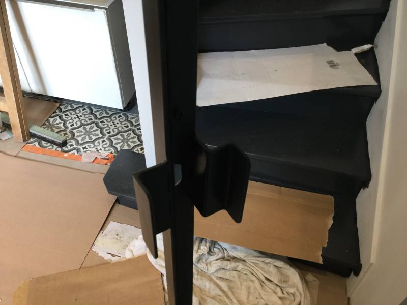 modele d'ouverture de porte de verriere 