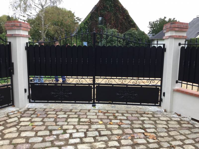Réalisation de portail et portillon pour particulier