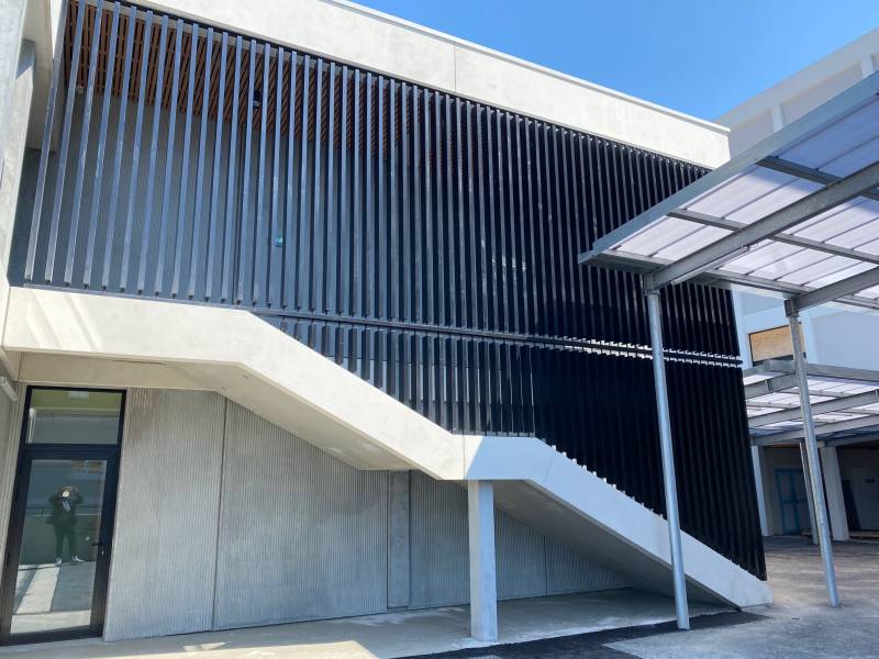Brises soleil pour un lycée au Havre 76600