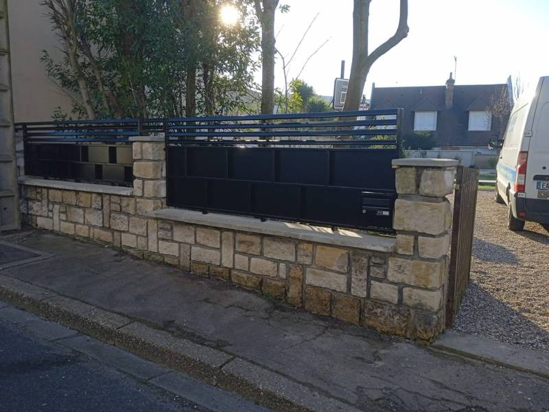 CLOTURE METALLIQUE PROCHE LE HAVRE